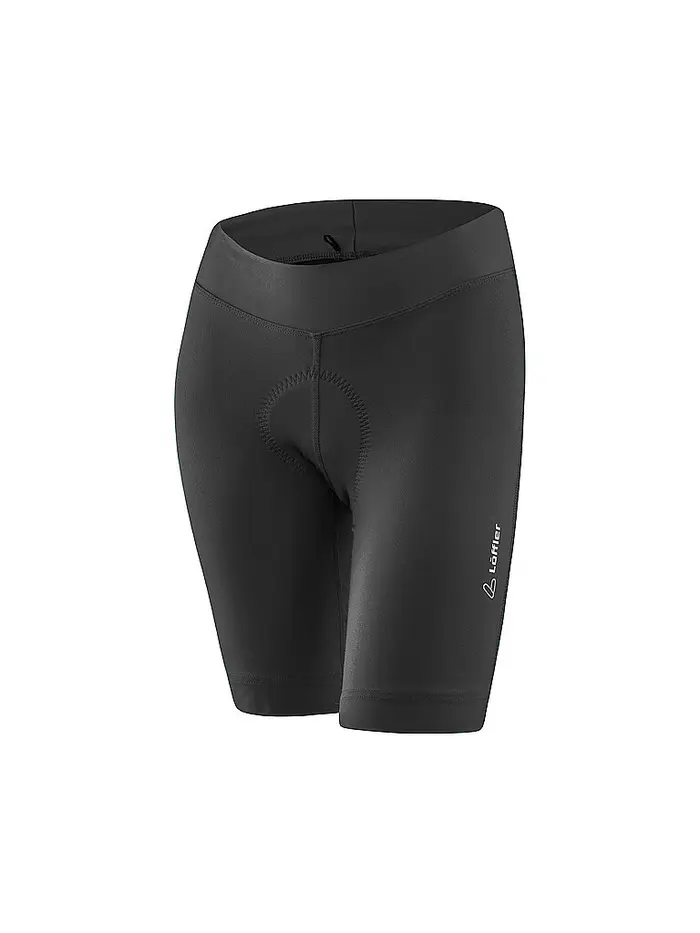 Löffler Pantaloncini da ciclismo da donna Tour Bund nero