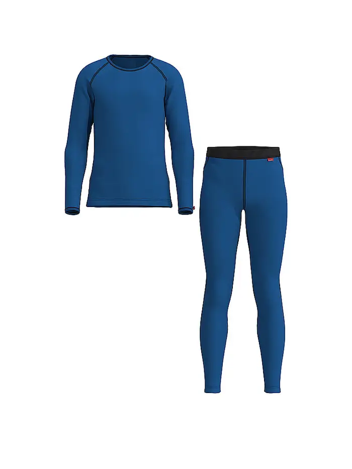 Löffler Set intimo per bambini TRANSTEX® WARM blu | 164
