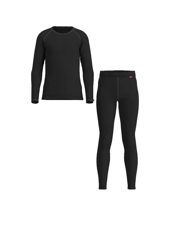 Löffler Set intimo per bambini TRANSTEX® WARM nero | 164