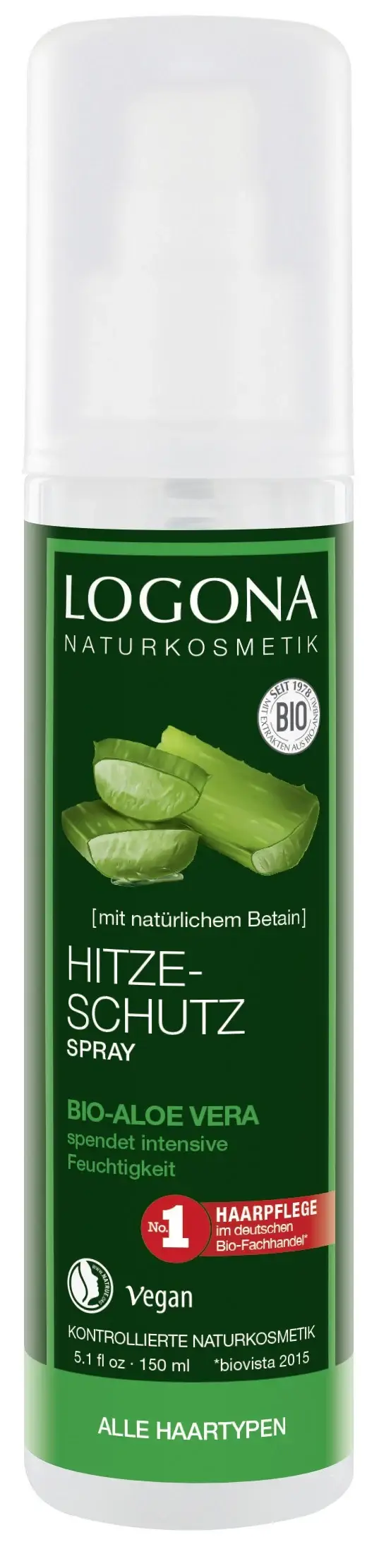 Logona Spray termoprotettore aloe vera bio 150ml