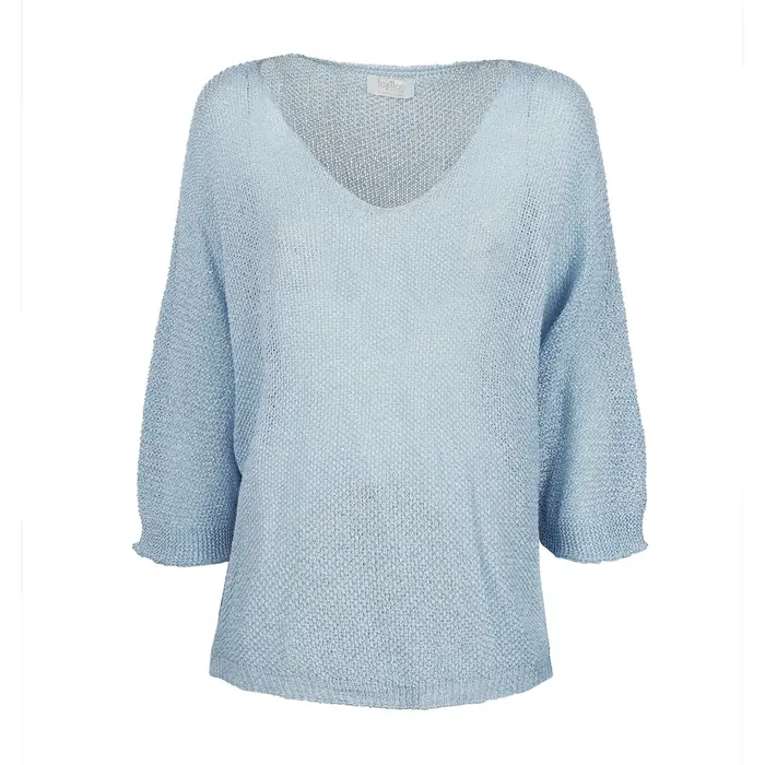 LOKITA Maglioncino leggero azzurro da donna