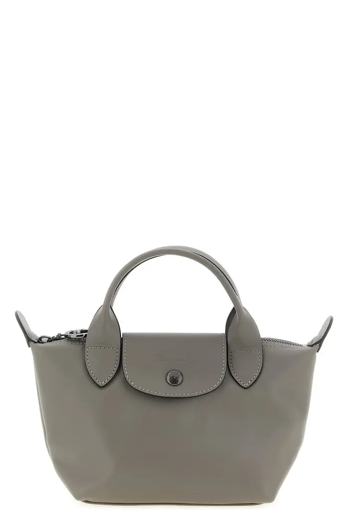 LONGCHAMP Borsa A Mano Xs Le Pliage Xtra Grigio
