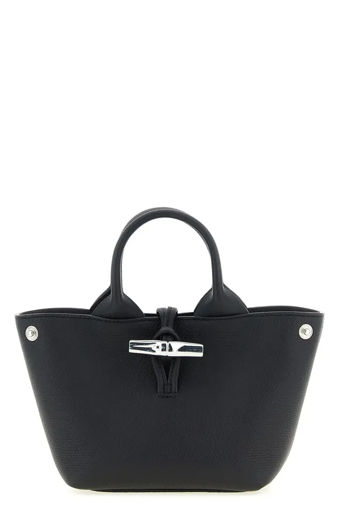 LONGCHAMP Borsa A Mano Xs Le Roseau Nero