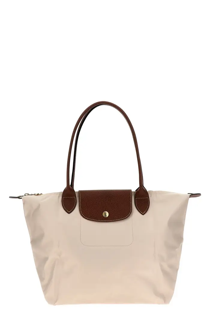 LONGCHAMP Borsa A Spalla M Le Pliage Original Beige