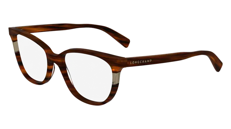 Longchamp Donna LO2739 607 Montature da vista Acetato Rosso Squadrata Normale Normale