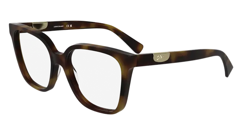 Longchamp Donna LO2765 230 Montature da vista Acetato Havana Squadrata Normale