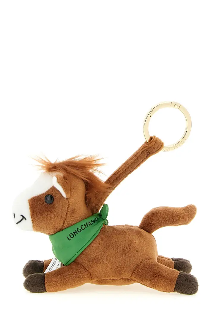 LONGCHAMP Portachiavi Anno Del Cavallo Marrone