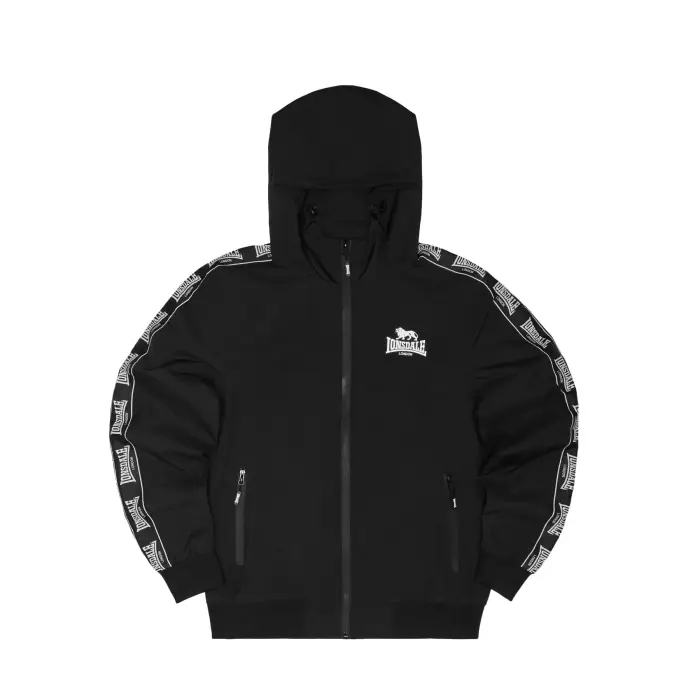 Lonsdale Felpa con cappuccio Ouston Noir