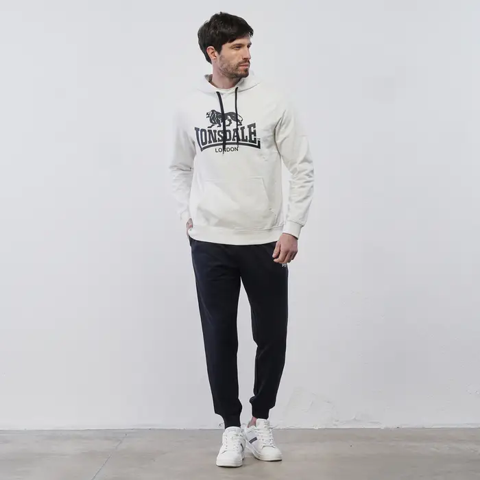LONSDALE Pantaloni sportivi blu da uomo con tasche