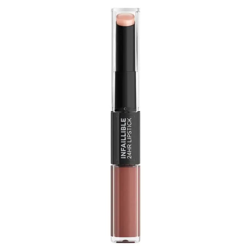 Loreal L'OREAL Infaillible Lipstick 2 Step 24H 101 Everlasting Paris