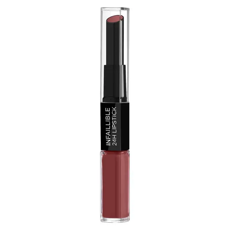 Loreal L'OREAL Infaillible Lipstick 2 Step 24H 801 Toujours Toffeee