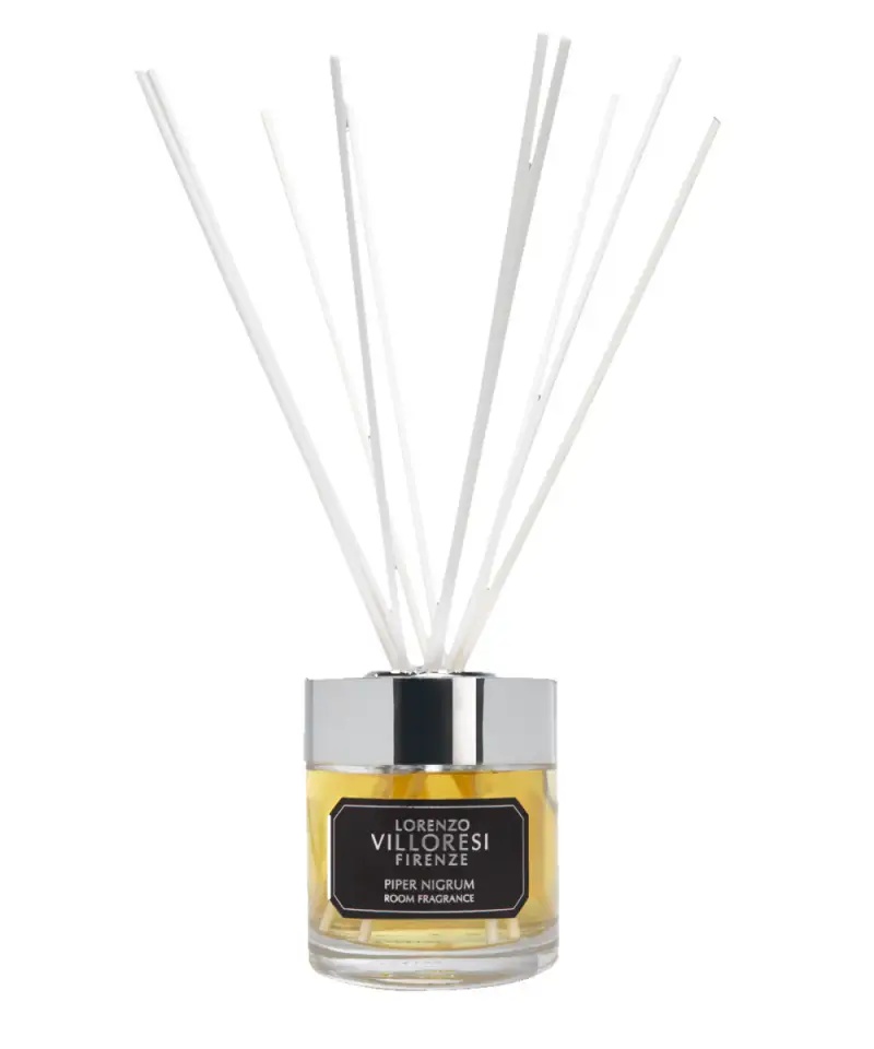 Lorenzo Villoresi Piper Nigrum- Room Fragrance 200 ml + 10 bastoncini in rattan