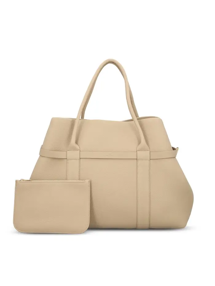 LORO PIANA Ghiera Shopper Large BEIGE