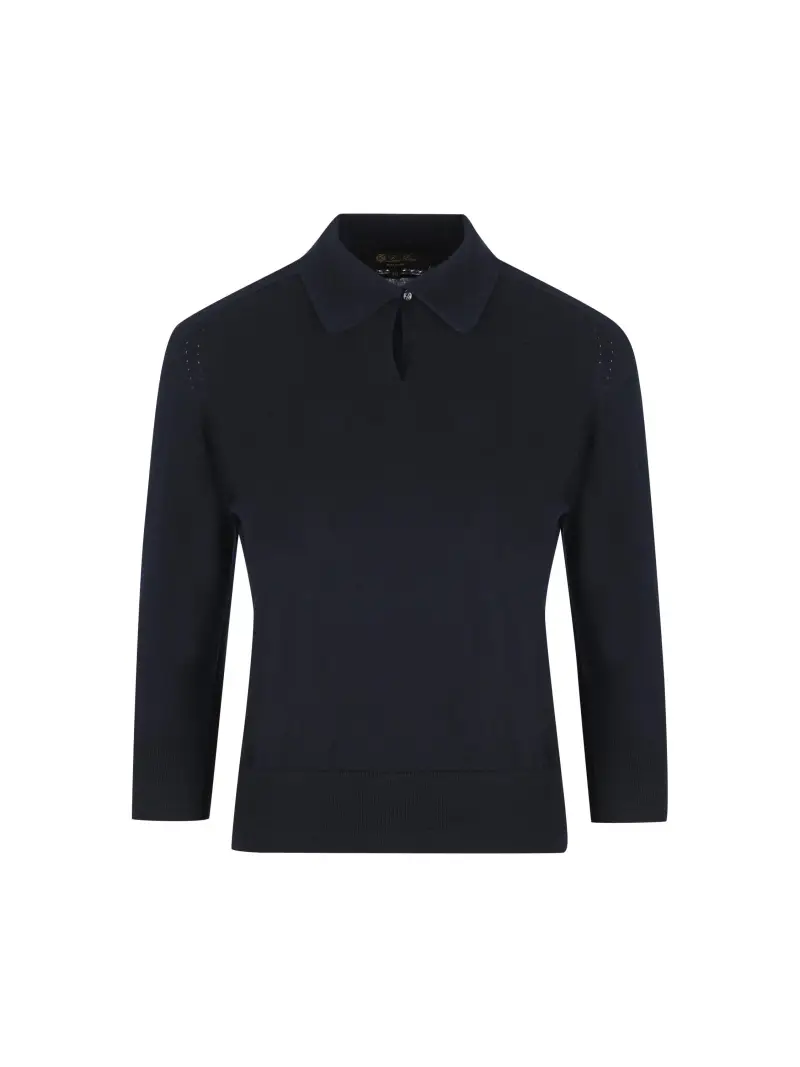 LORO PIANA Polo Blu 4603972