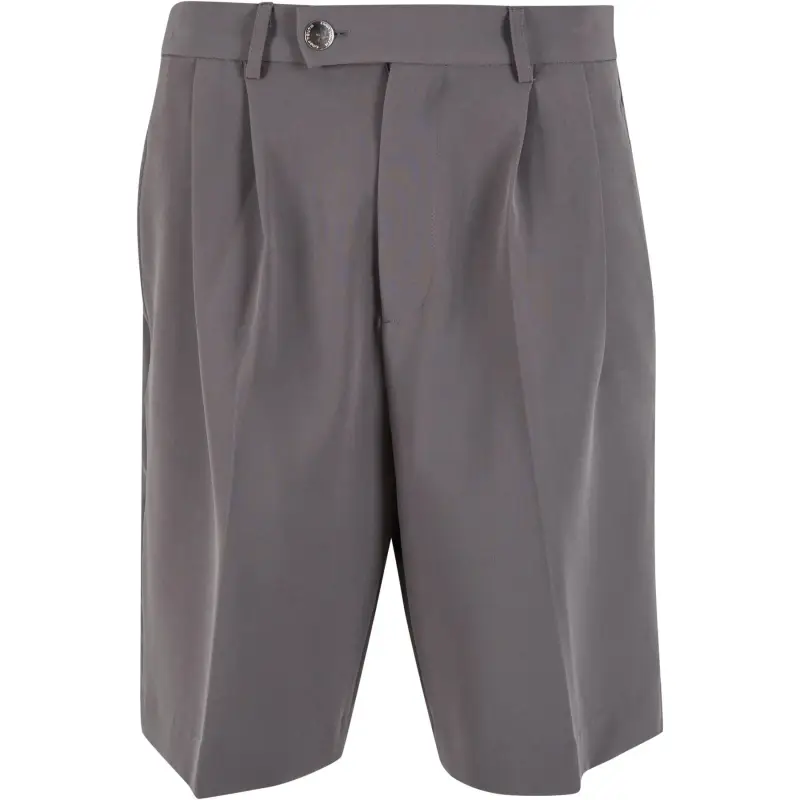 Lost Youth Short elegante a doppio pinces Gris