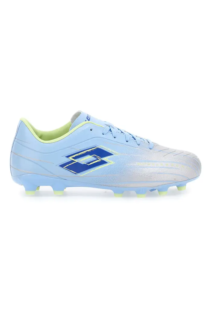 LOTTO Scarpe da Calcio Azzurre e Argento Solista 700 IX Fg Jr [BLU