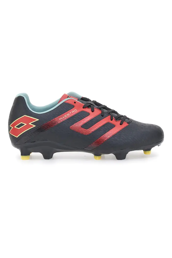LOTTO Scarpe da Calcio Nere e Rosse Maestro 700 V FG [NERO]