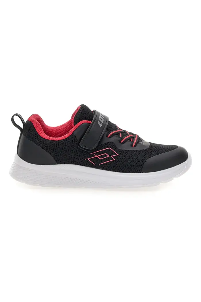 LOTTO Sneakers nere con dettagli rossi Rider AMF II CL S [NERO]