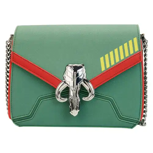 Loungefly Borsa a tracolla da bambina Star Wars Boba Fett Vert