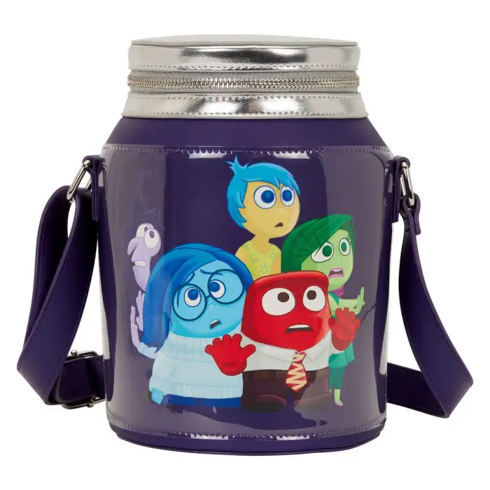 Loungefly Borsa a tracolla per bambini Disney Pixar Inside Out 2 Violet
