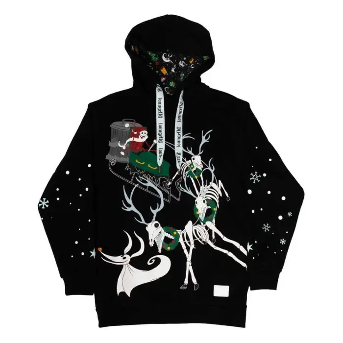Loungefly Felpa con cappuccio Nightmare Before Christmas Town Noir