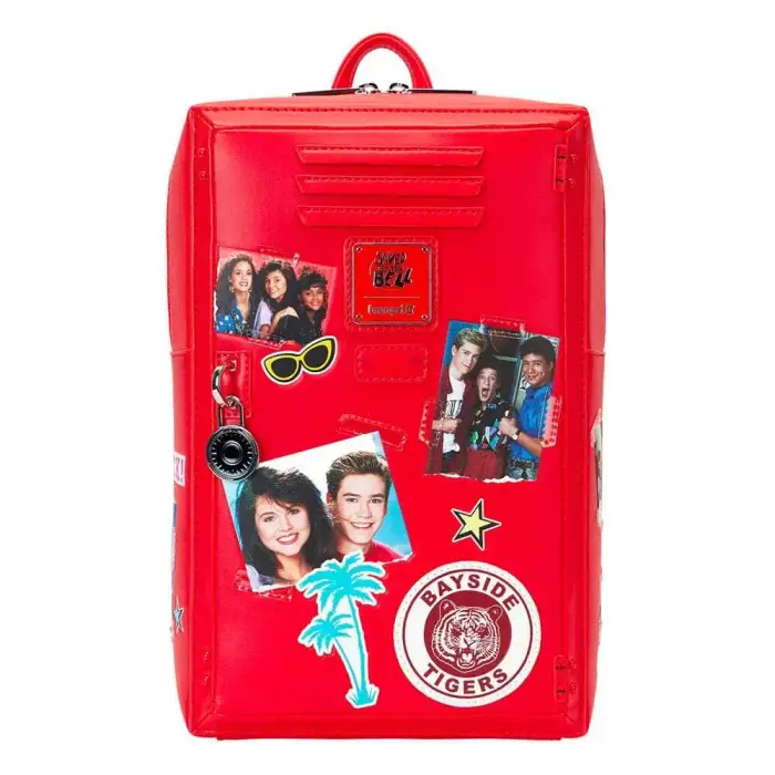 Loungefly Mini zaino Universal - Saved by the Bell Locker Rouge