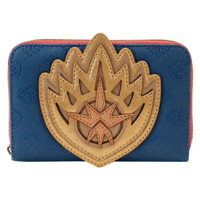 Loungefly Portafoglio da ragazza Marvel Guardians of the Galaxy 3 Ravager Badge Bleu
