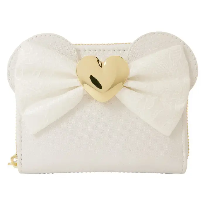 Loungefly Portafoglio donna Disney Minnie Wedding Blanc
