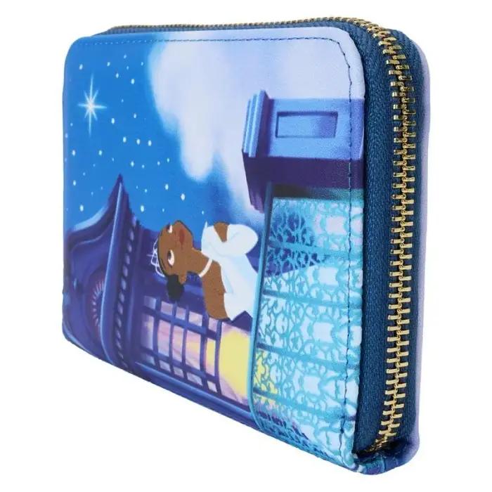 Loungefly Portafoglio Disney The Princess and the Frog 15th Anniversary Doré