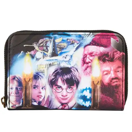 Loungefly Portafoglio per bambini Harry Potter and the Sorcerer s Stone Noir