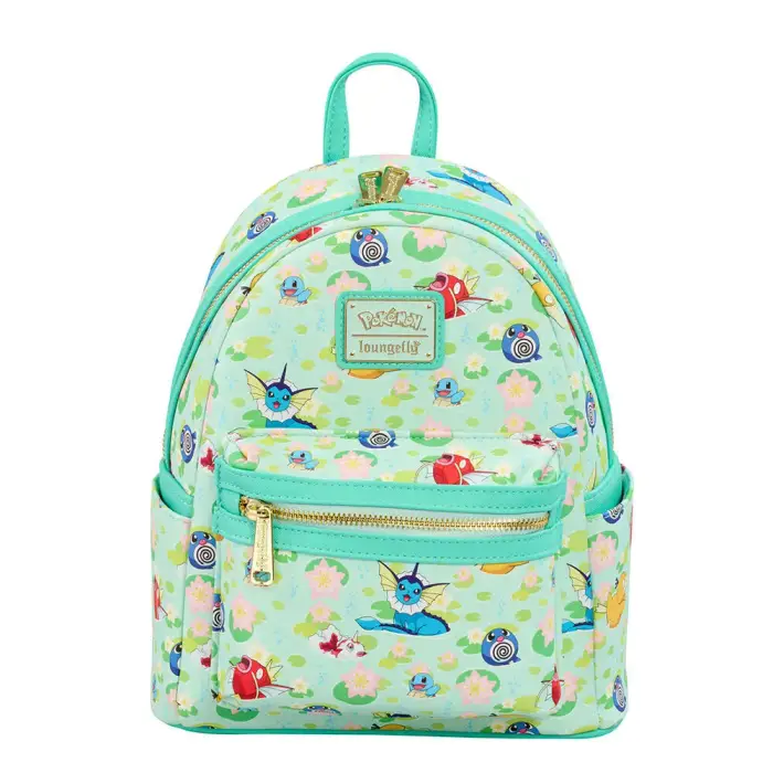Loungefly Zaino Pokemon Water Tipe Vert