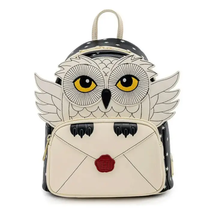 Loungefly Zaino per bambini Harry Potter Hedwig Beige