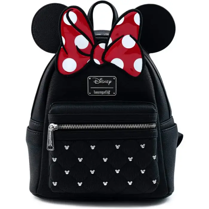 Loungefly Zaino portatile Disney Minnie Bow Noir