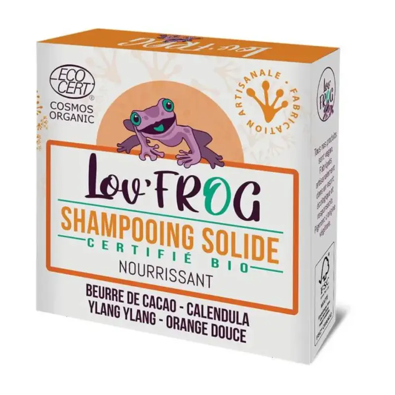 Lov'frog Shampoo Solido Nutriente Certificato Bio 50g
