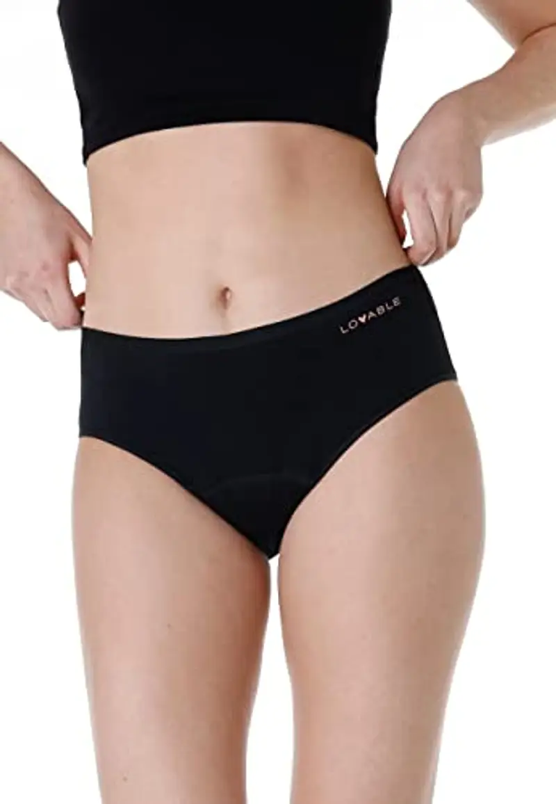 LOVABLE Slip Donna Nero 558935