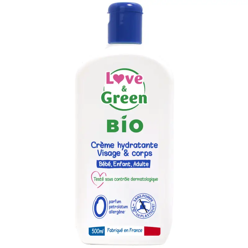 Love & Green Love&Green Crema Idratante Viso & Corpo BIO 500ML