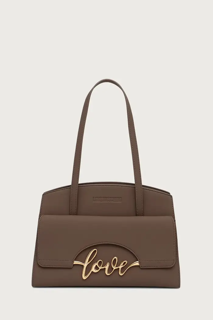 borsa tote da donna in similpelle Verde