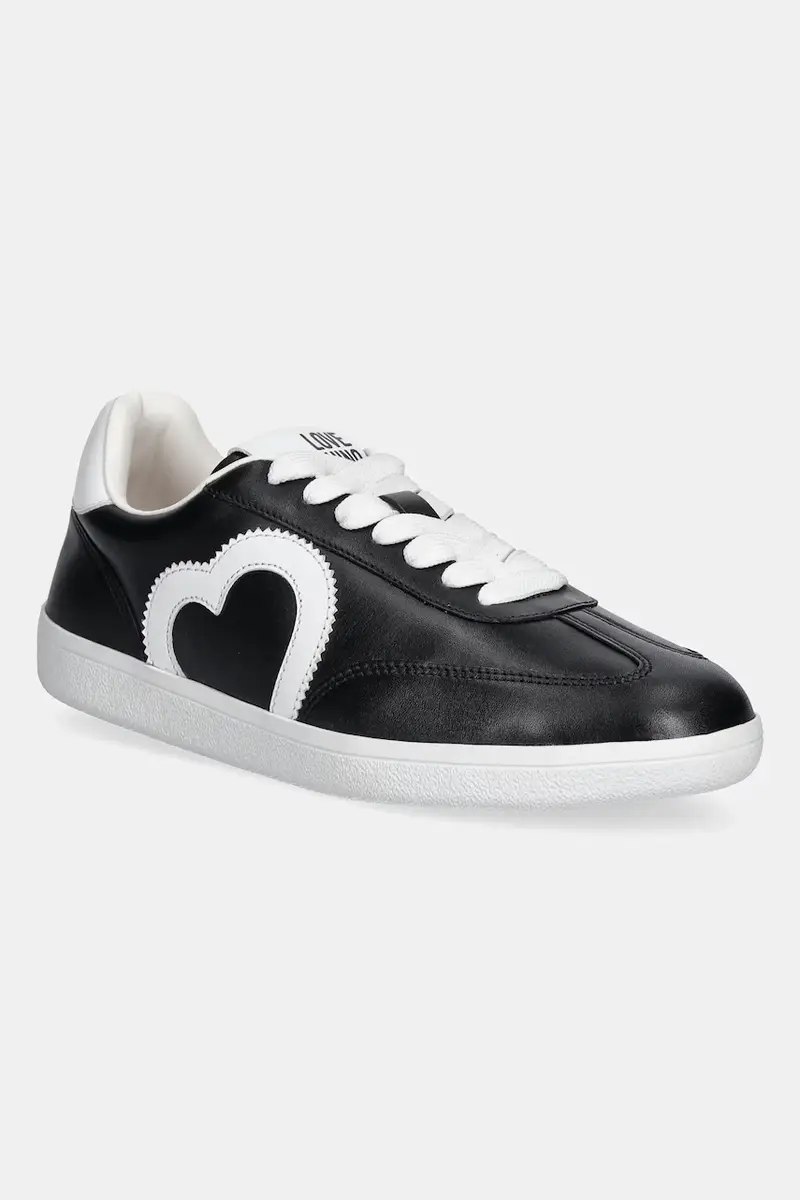 Love Moschino sneakers in pelle donna colore nero JA15112G1NIA100A