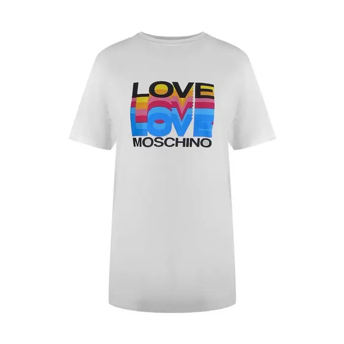 T-shirt Love Moschino Love Bianco