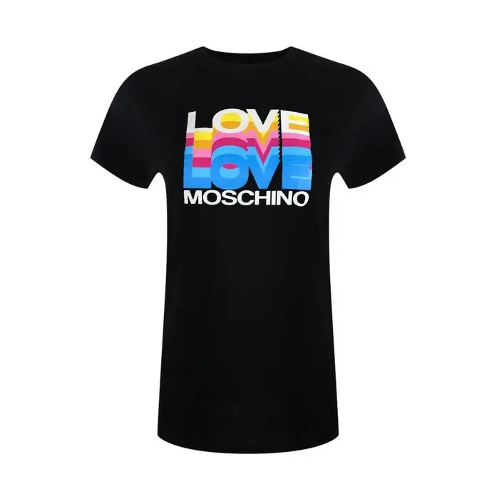 T-shirt Love Moschino Love Nero