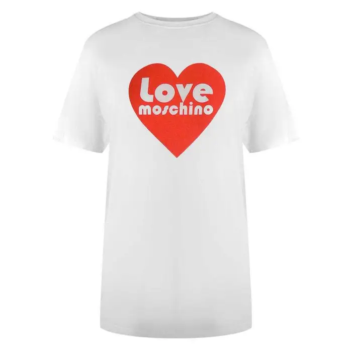 T-shirt Love Moschino SY4122 Bianco