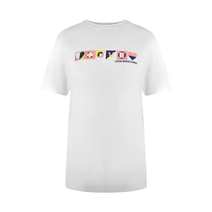 T-shirt Love Moschino SY4158 Bianco