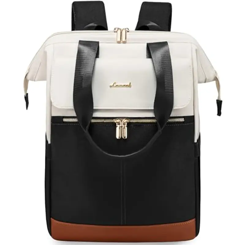 LOVEVOOK 15, 6 Pollici Zaino Porta PC Donna, Zaino Lavoro Antifurto, Zaino da Università Impermeabile, Computer Backpack Capiente per