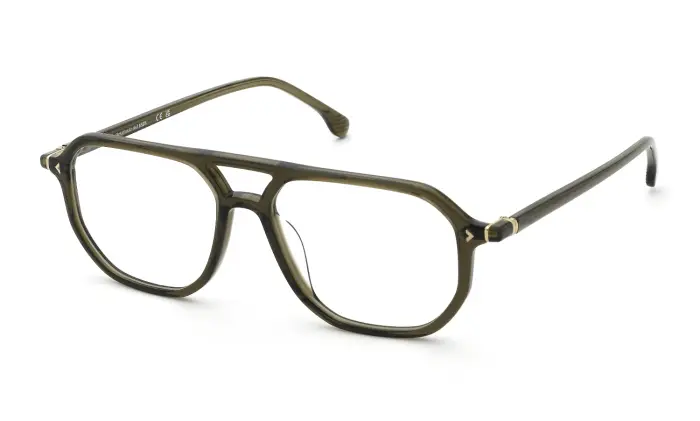 Lozza Uomo VL4388 ROMA 9 03GE Montature da vista Acetato Verde Squadrata