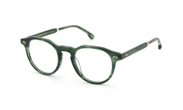 Lozza Uomo VL4403 09N6 Montature da vista Acetato Verde Pantos