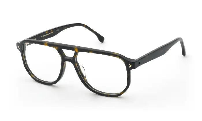 Lozza Uomo VL4404 AREZZO 5 722 Montature da vista Acetato Havana Squadrata
