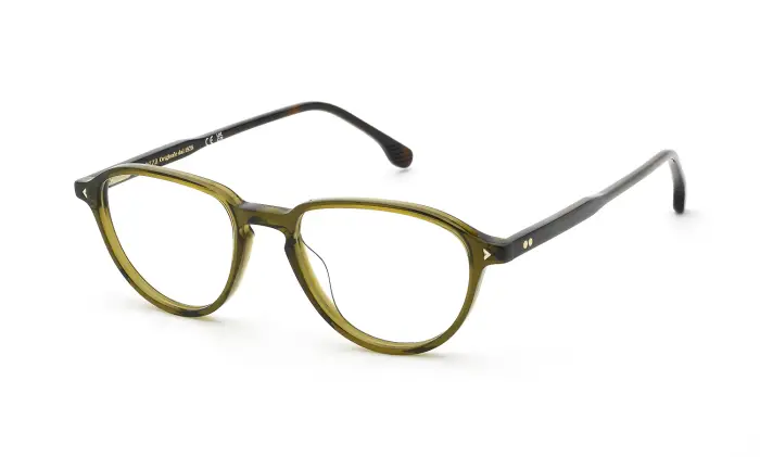 Lozza Uomo VL4424 CAPALBIO 3 090Y Montature da vista Acetato Marrone Geometrica