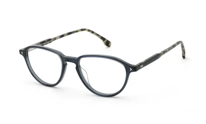 Lozza Uomo VL4424 CAPALBIO 3 0W47 Montature da vista Acetato Blu Geometrica