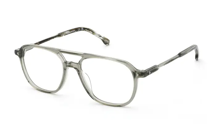 Lozza Uomo VL4425 VOLTERRA 1 840 Montature da vista Acetato Grigio Squadrata