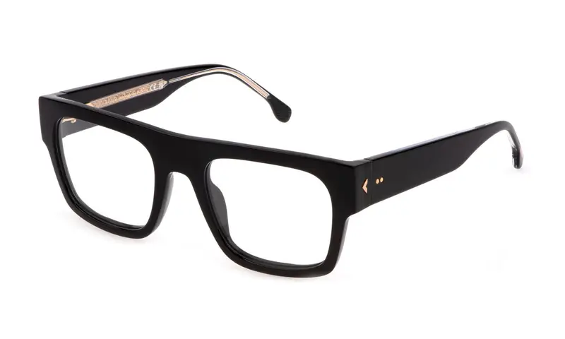 Lozza Uomo VL4327 RIVIERA 3 0700 Montature da vista Acetato Nero Squadrata